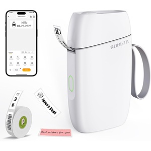 image:imageRongta Bluetooth Label Maker Machine with Tape Portable Mini Label Printer Wireless Thermal Handheld Sticker Makers Mini Label Makers with Multiple Templates for Organizing Office Home SchoolWhiteWhite