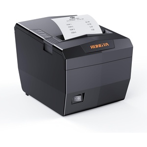 image:imageRongta POS Receipt Printer 80mm Thermal Printer with USBSerialEthernet and Auto Cutter for Kitchen and Retail Use Cash Drawer Support for WindowsMacLinux RP327