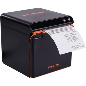 image:imageRongta Thermal Receipt Printer Pos Printer 80mm Restaurant Kitchen Printer with Auto CutterSound AlarmSupport Cash Drawer ESCPOSUSBEthernet Interface for WindowsMacLinuxACE H1