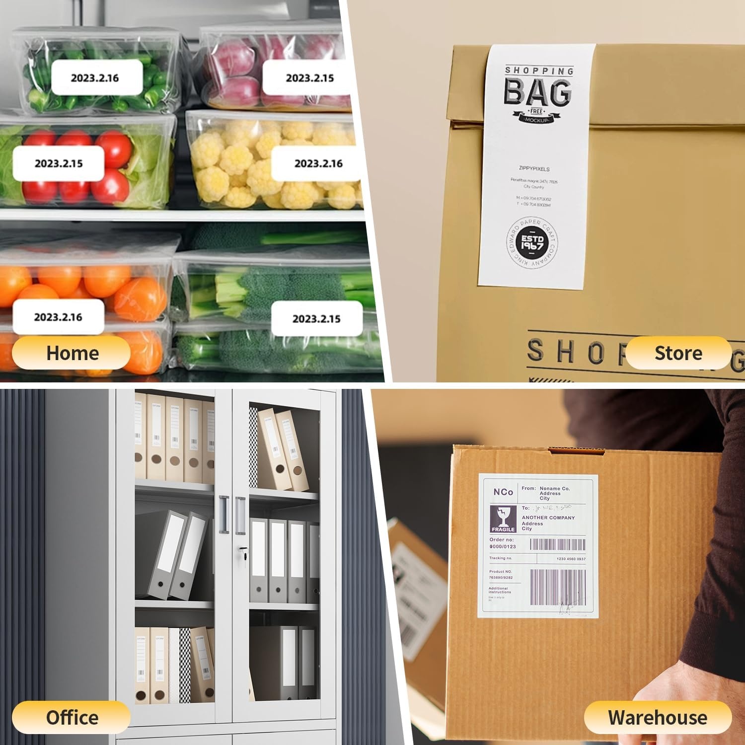 image:imageRongta Bluetooth Thermal Shipping Label Printer Wireless 4x6 Label Sticker Printer for Shipping Packages Support Android iPhone Widely Used for Amazon Shopify Etsy UPSBluetoothUSB