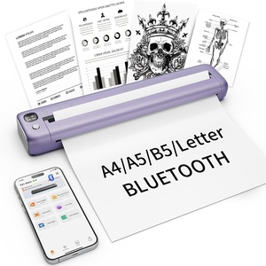 image:imageRongta Portable Printer Wireless for Travel Bluetooth Inkless Thermal Printers for 85 x 11 US Letter Compatible with Android iOS Phone Mac Windows Computer for Office amp Home Gift Ideas