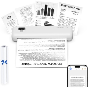 image:imageRongta Portable Printers Wireless for TravelThermal Inkless Printer for SchoolOfficeHome Use Support 85x11 US LetterampA4 Thermal Paper Compatible with AndroidiOS amp Laptop White