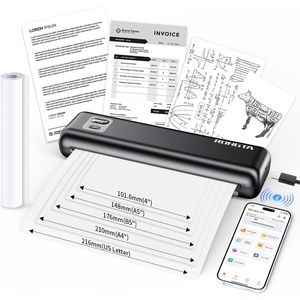 image:imageRongta Portable Thermal Printer Inkless Wireless Printers Compatible with Android iOS Phone Mac Windows Laptop for Office Home TravelBlack