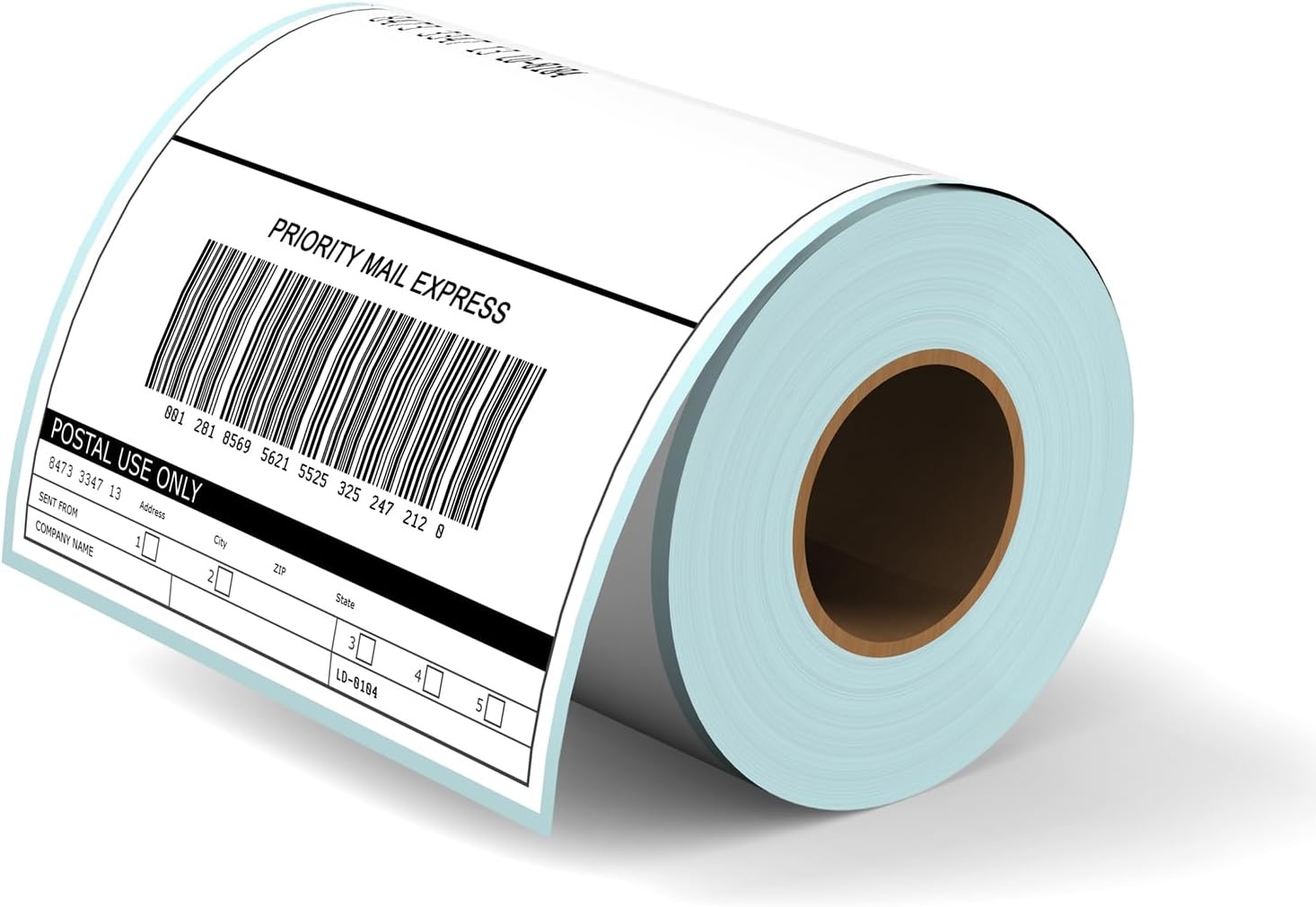 image:imageRongta Bluetooth Thermal Shipping Label Printer with 4x6 Thermal Labels Fanfold Shipping Label 220 Sheets