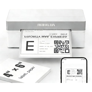 image:imageRongta Gray RP425 Thermal Shipping Printer Included Shipping Labels