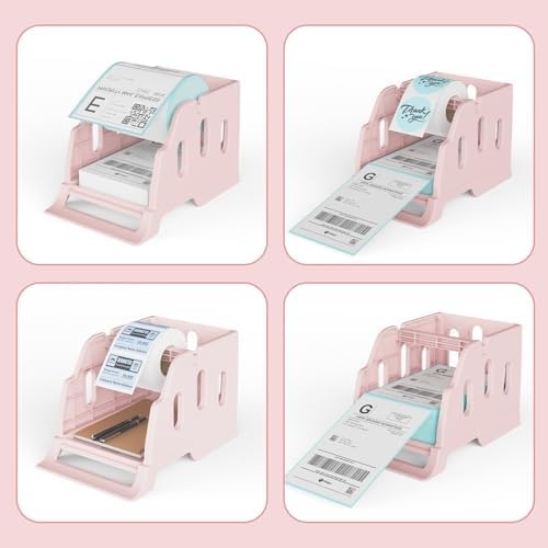 image:imageRongta RP425 Pink Label Printer750 PCS LabelsPink Label Holder
