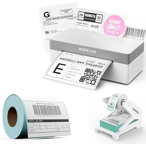 image:imageRongta RP425 Grey Label Printer220 PCS 4  6 LabelsWhite Label Holder