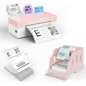 image:imageRongta RP425 Pink Label Printer100 PCS LabelsPink Label Holder